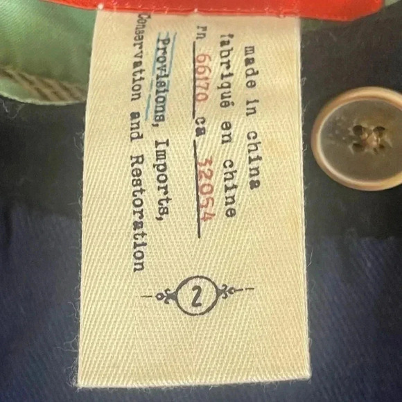 Anthropologie Cartonnier Skort Shorts Sz 2 Navy Blue Black Wool Polyester Preppy - Picture 3 of 6